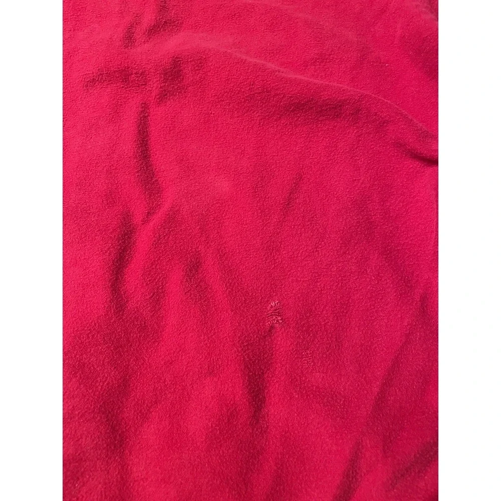 Vintage Lee USA Western Wear Red Pearl Snap Extra Long Tails 70s 80s Sz L/XL *‎